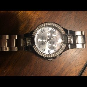 Silver Guess watch